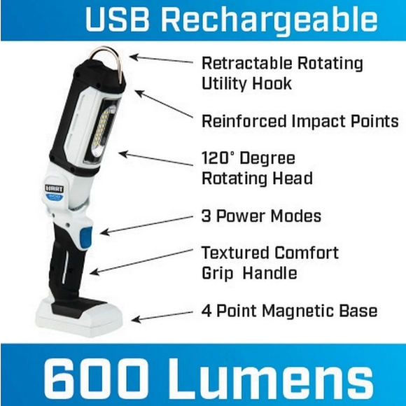 600 Lumen LED Work Light - Picture 2 of 15